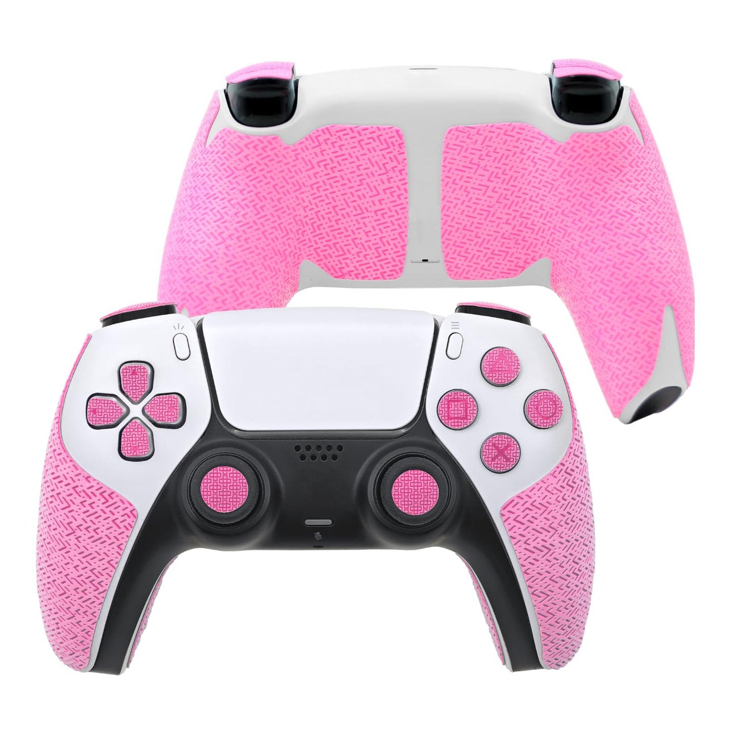Controller Grip for PS5,Textured Skin kit,for PS5DualSense Anti-Skid Sweat-Absorbent Controllers Handle Grips, Buttons (PS5 DualSense