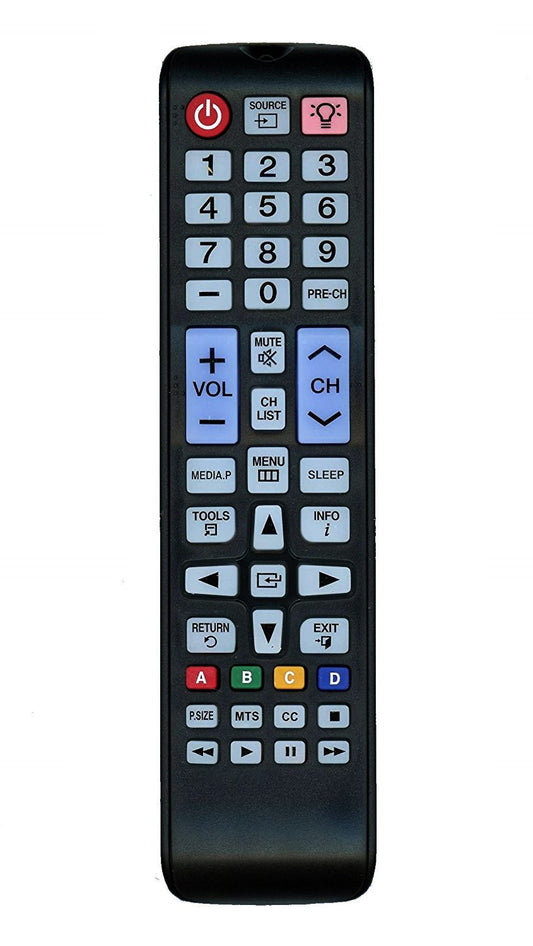 Replacement Remote Control for Samsung UN24H4000 UN24H4000AF UN28H4000 LED TV (2014 Model)