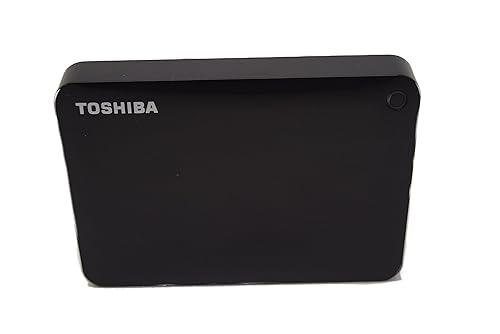 Toshiba Canvio Connect II 2TB Portable Hard Drive, Black(HDTC820XK3C1)