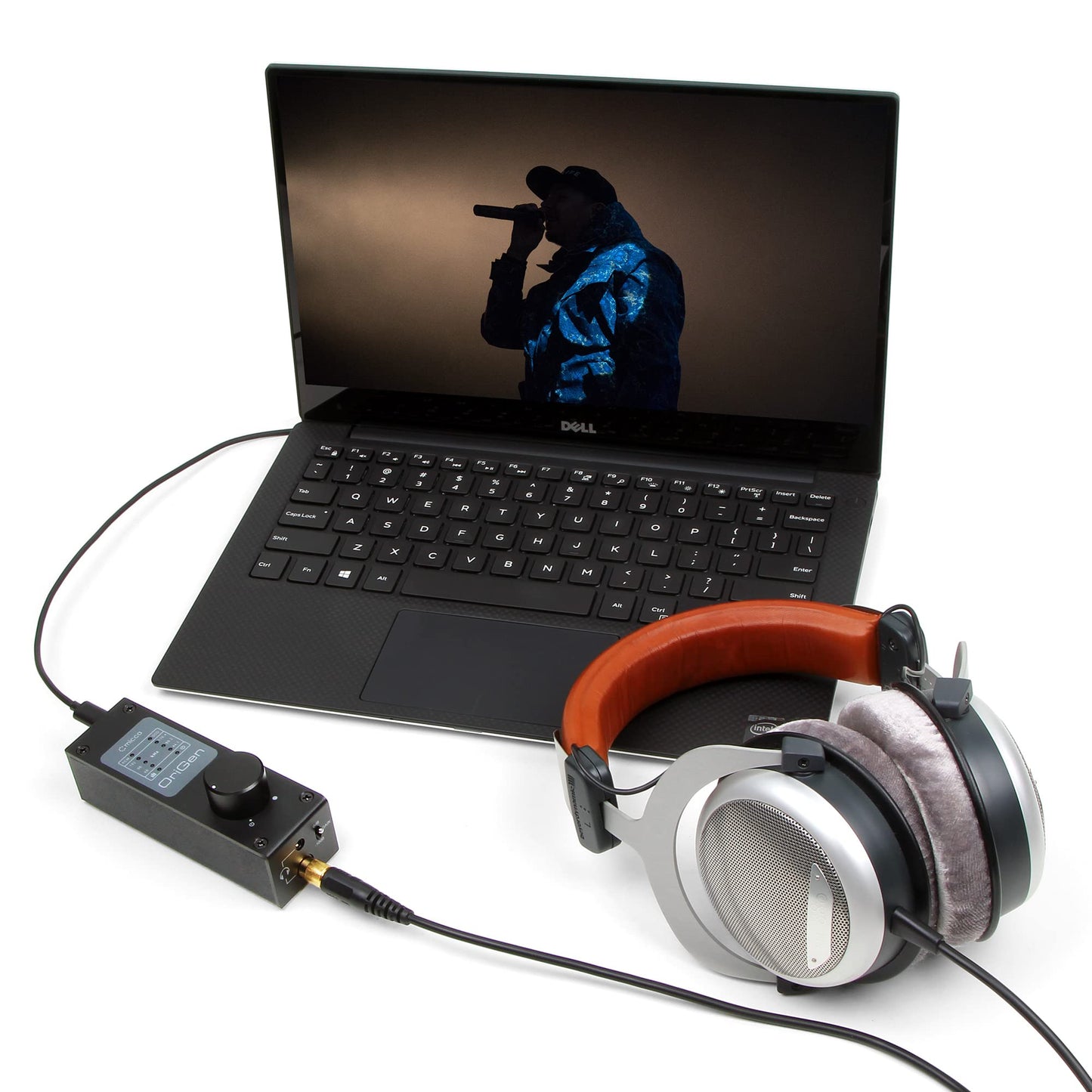 Micca OriGen G3 HiFi USB and Optical DAC Amp for Headphones and Powered Speakers, 24-Bit/192kHz, Earphone Amplifier, Preamp, Volume Control