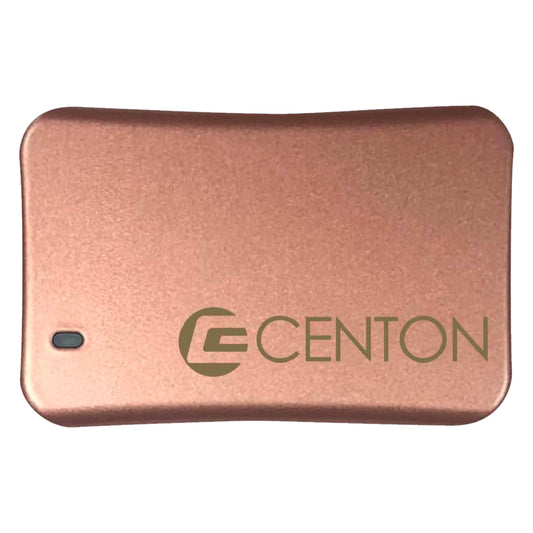 Centon External SSD (Rose Gold Metallic), USB-C 3.2 Gen 2, 500GB