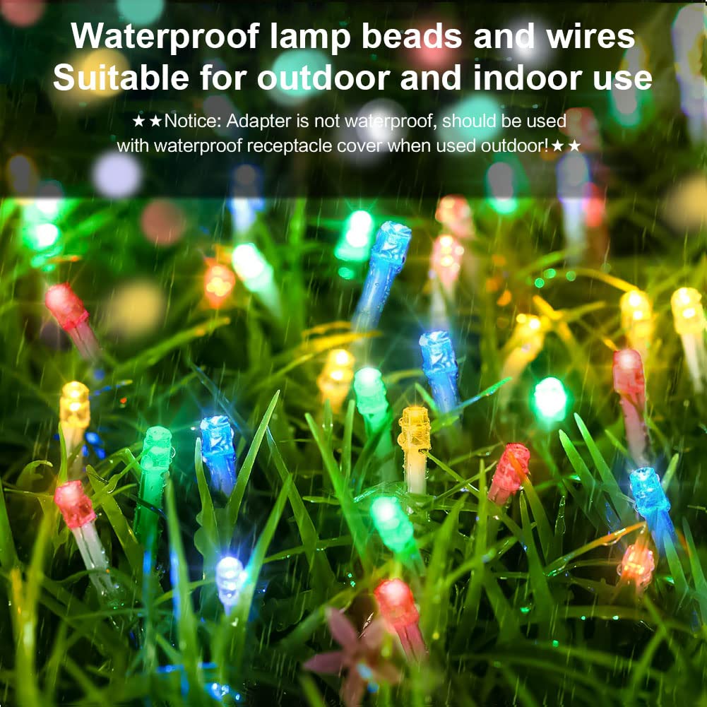 FULLBELL Easter Lights 66 Feets 200 LED Easter Decorations Memory Indoor Outdoor Fairy Lights Easter Decor Lights for Spring Home Bedroom Wedding