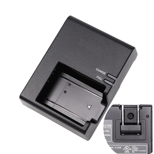 LP-E10 LC-E10C Quick Wall Battery Charger Compatible with Canon: EOS Rebel T7 T6 T5 T3 T100 4000D 3000D 2000D 1300D 1200D 1100D 4000D DSLR Digital