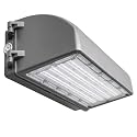 Amptonica LED Full Cutoff Wall Pack, 70W(600W Eqv.) 8,400LM 5000K with Dusk to Dawn Photocell, 100-277Vac, LED Wall Pack for Outdoor Lighting (1 Pack)