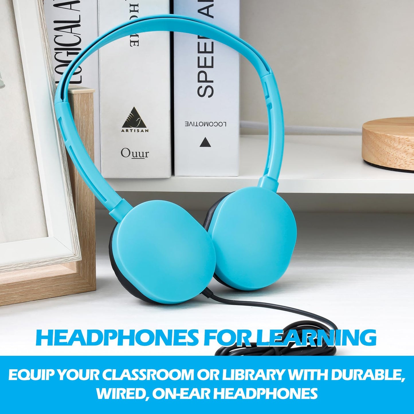 MENGLALA Kids Headphones Bulk 10 Pack for Classroom School,Wholesale Earphones Class Set of Headphones for Students Teens Children 3.5mm Jack Multi