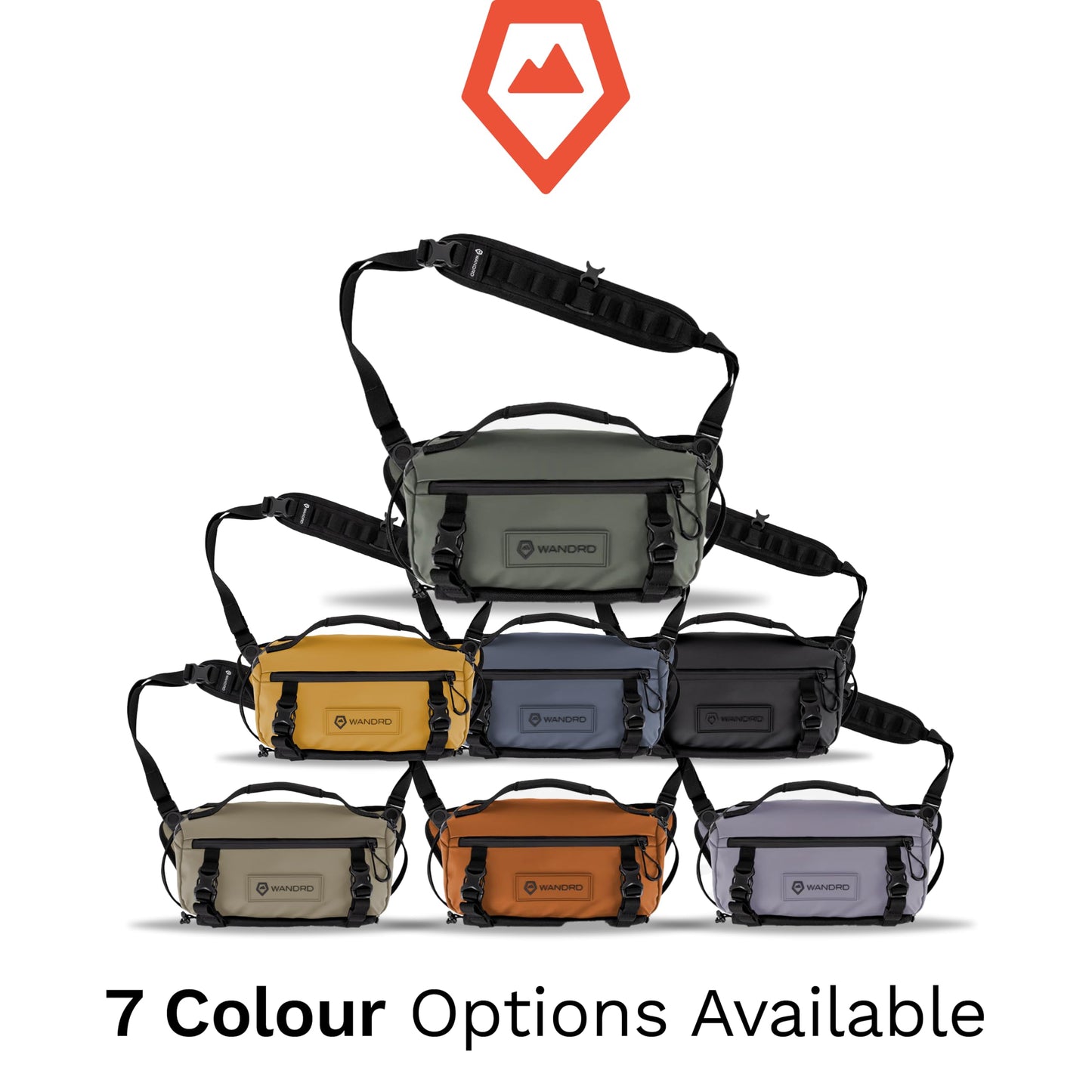 WANDRD ROGUE V1 6L Sling: Compact Camera Sling and Crossbody Bag with Fast Access, 3-Way Carry- Lightweight Everyday Bag Great for Travel