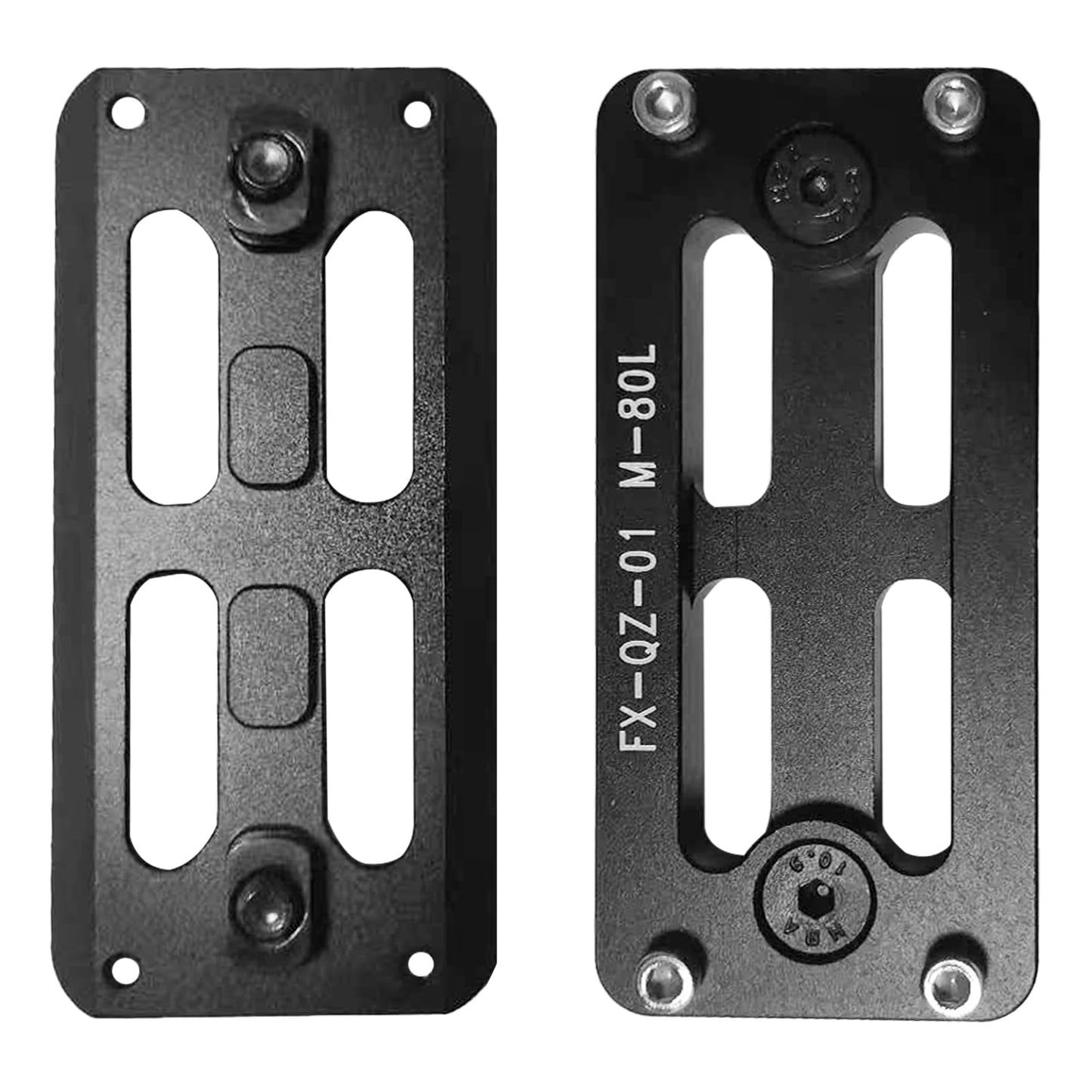 YIMINGYINUO Rail Tripod Ball Head Mount Adapter for M-LOK System - Tripod Ballhead Quick Release Plate,Compatible with Arca-Swiss/RRS Standards