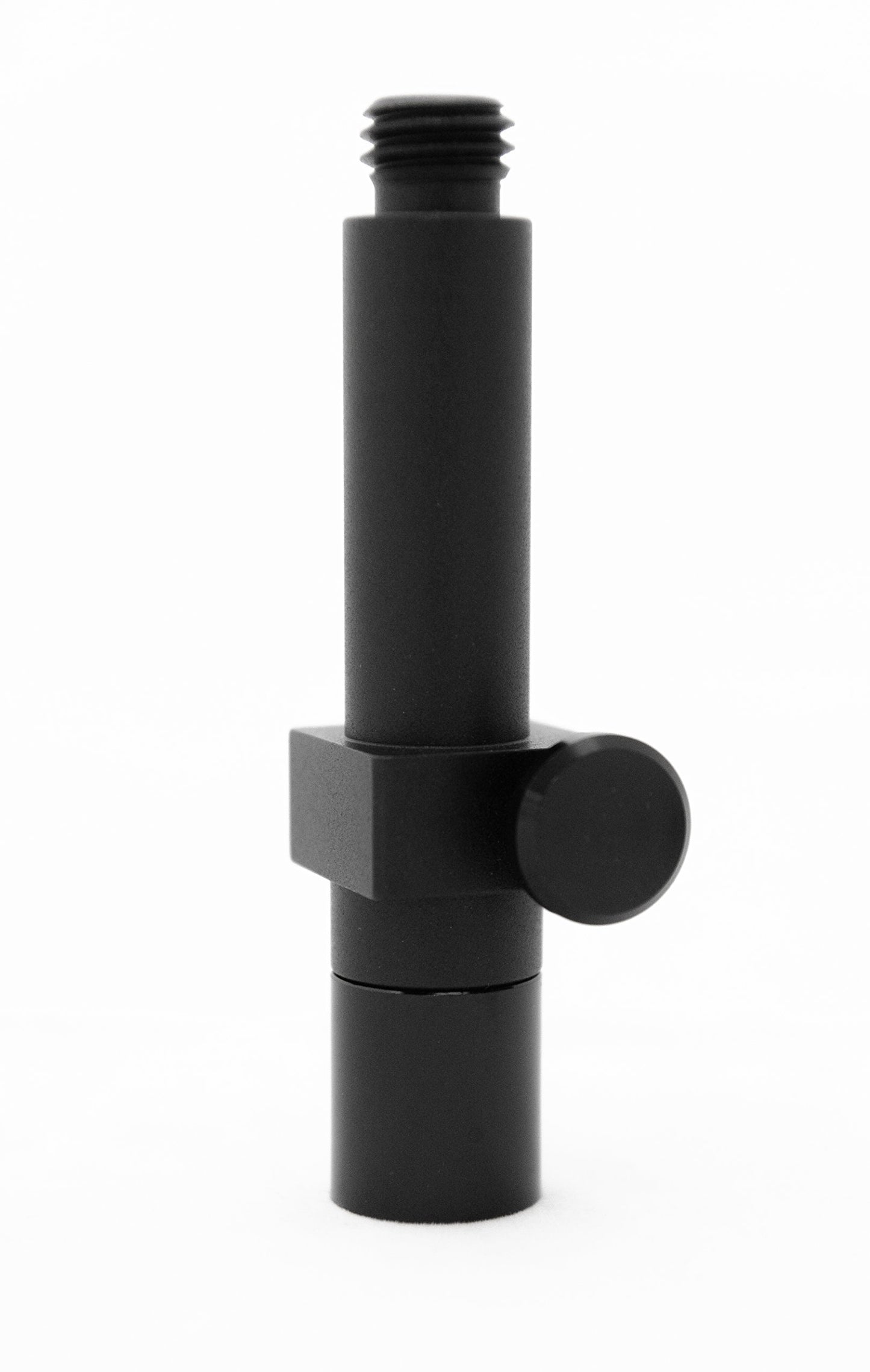 AdirPro Quick Release Adapter Connector Kit - Heavy Duty Stainless Steel Adapter that Extends Pole Length - Ideal for Prism Pole, Tripods, Lasers, GPS