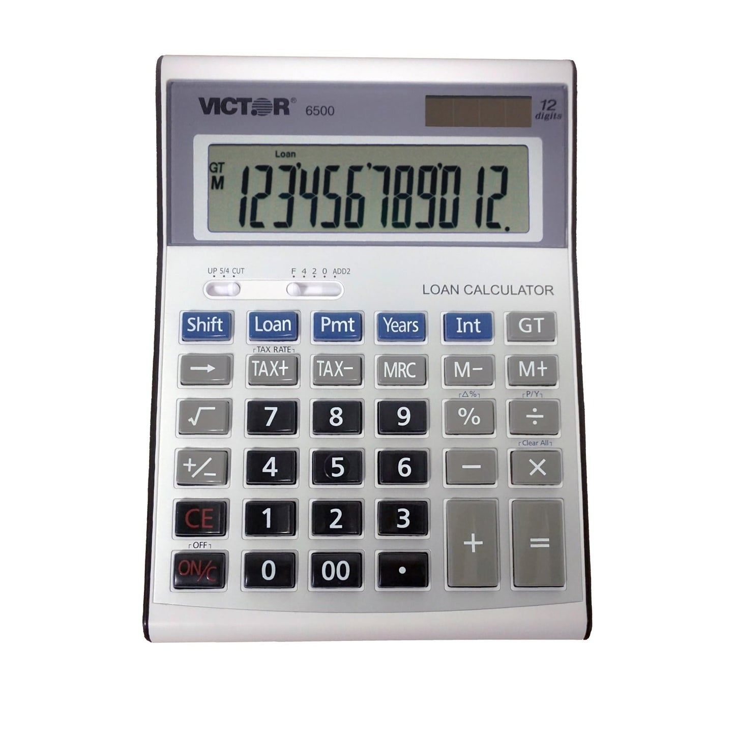 Victor 6500 Executive Desktop Loan Calculator, 12-Digit LCD