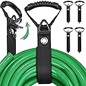 FOLIV 4PCS Storage Straps 3 in 1 Multifunction, Heavy Duty Storage Straps for Cables and Ropes, Extension Cord Organizer with Handle for Pool Hoses