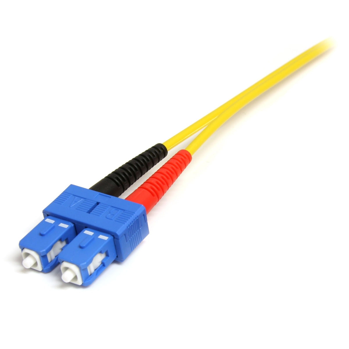 StarTech 7m OS1 Fiber Cable, LC to SC, 9/125 Duplex, LSZH