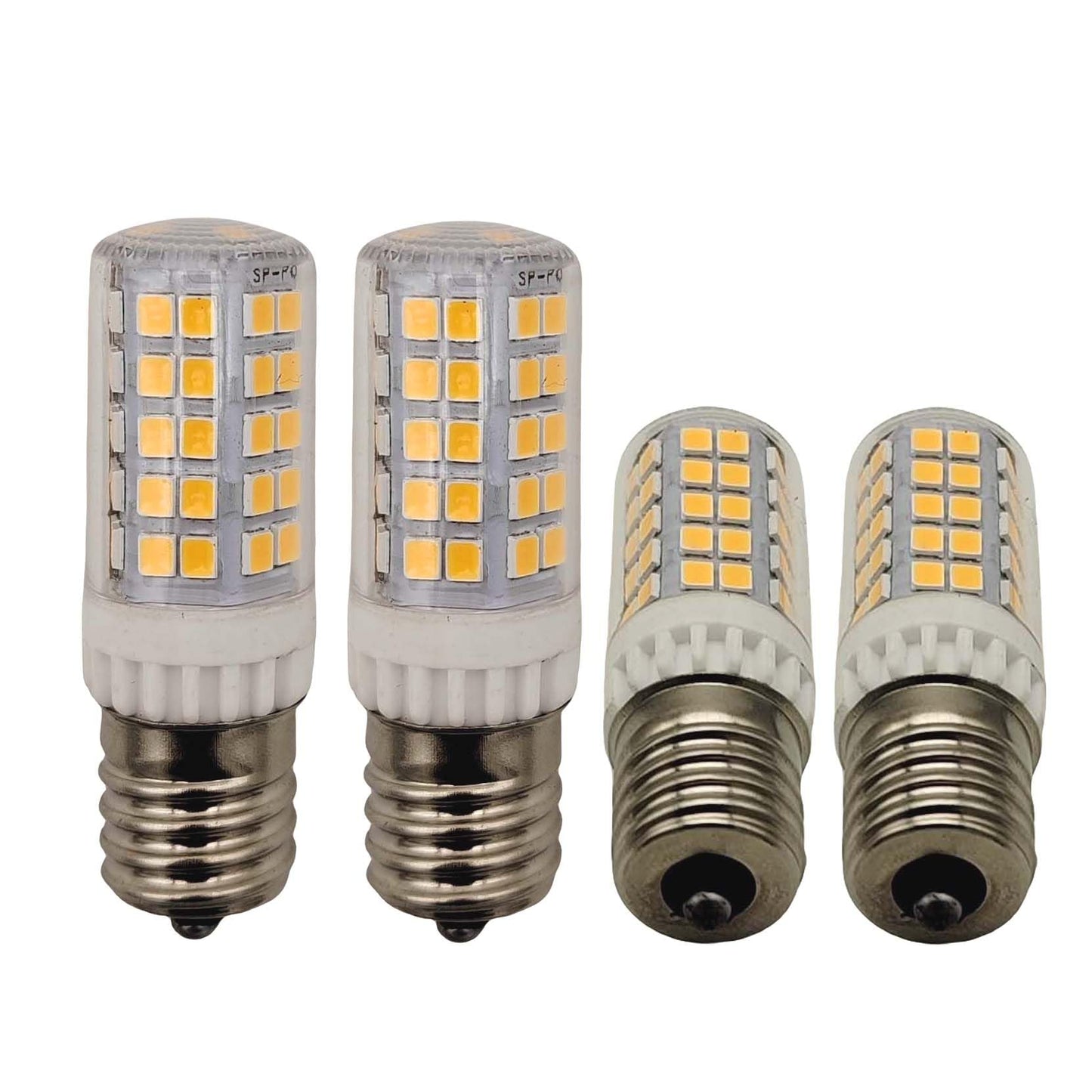 WELESHEI E17 Led Bulb Microwave Oven Light Equivalent 60w Incandescent Warm White Appliance Light for 40w - 60w Type B Candelabra Bulb Dryer Range