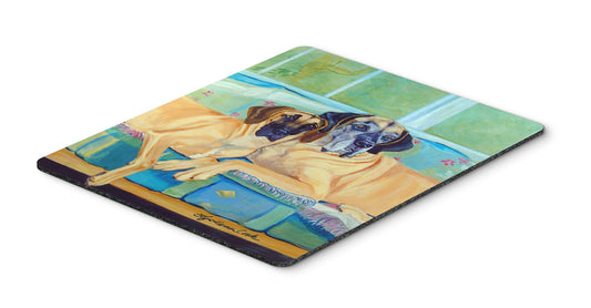 Caroline's Treasures 7280MP Great Dane Mouse Pad, Hot Pad or Trivet for Home Office Gaming Working Computers Laptop Mouse Mat,Washable Large Mousepad