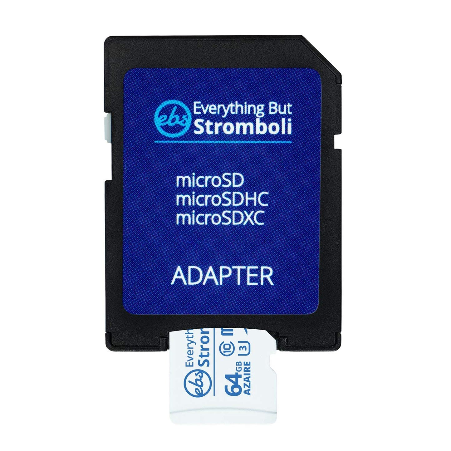 Everything But Stromboli 64GB Azaire MicroSD Memory Card Plus Adapter Works with Motorola Phones G Series Moto G7, G7 Play, G7 Power, G6, G6 Play, G6