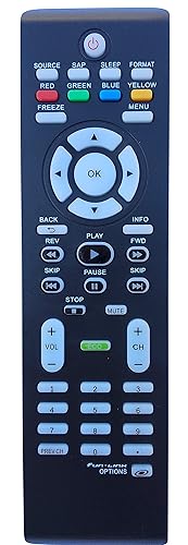 Universal Remote Compatible for Magnavox 32MF339B/F7 19MF339B/F7 22MF339B/F7 32MF369B/F7 42MF439B/F7 TV Remote Control