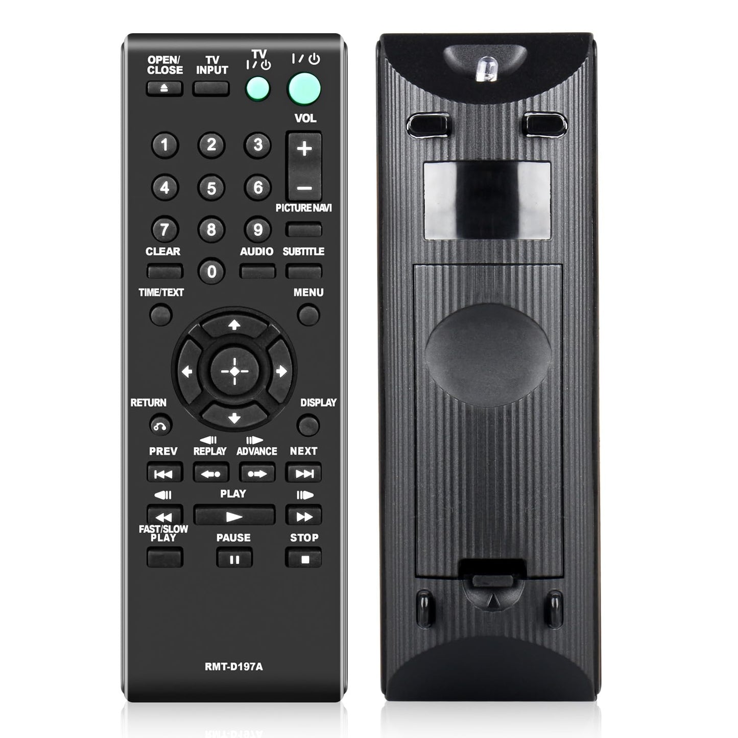New Remote Control RMT-D197A Compatible with Sony DVD DVP-SR400HP DVP-SR500HP DVP-SR200P DVP-PR50P
