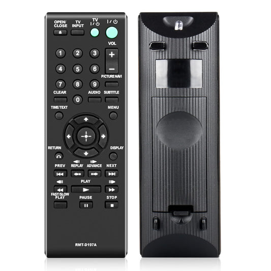 New Remote Control RMT-D197A Compatible with Sony DVD DVP-SR400HP DVP-SR500HP DVP-SR200P DVP-PR50P