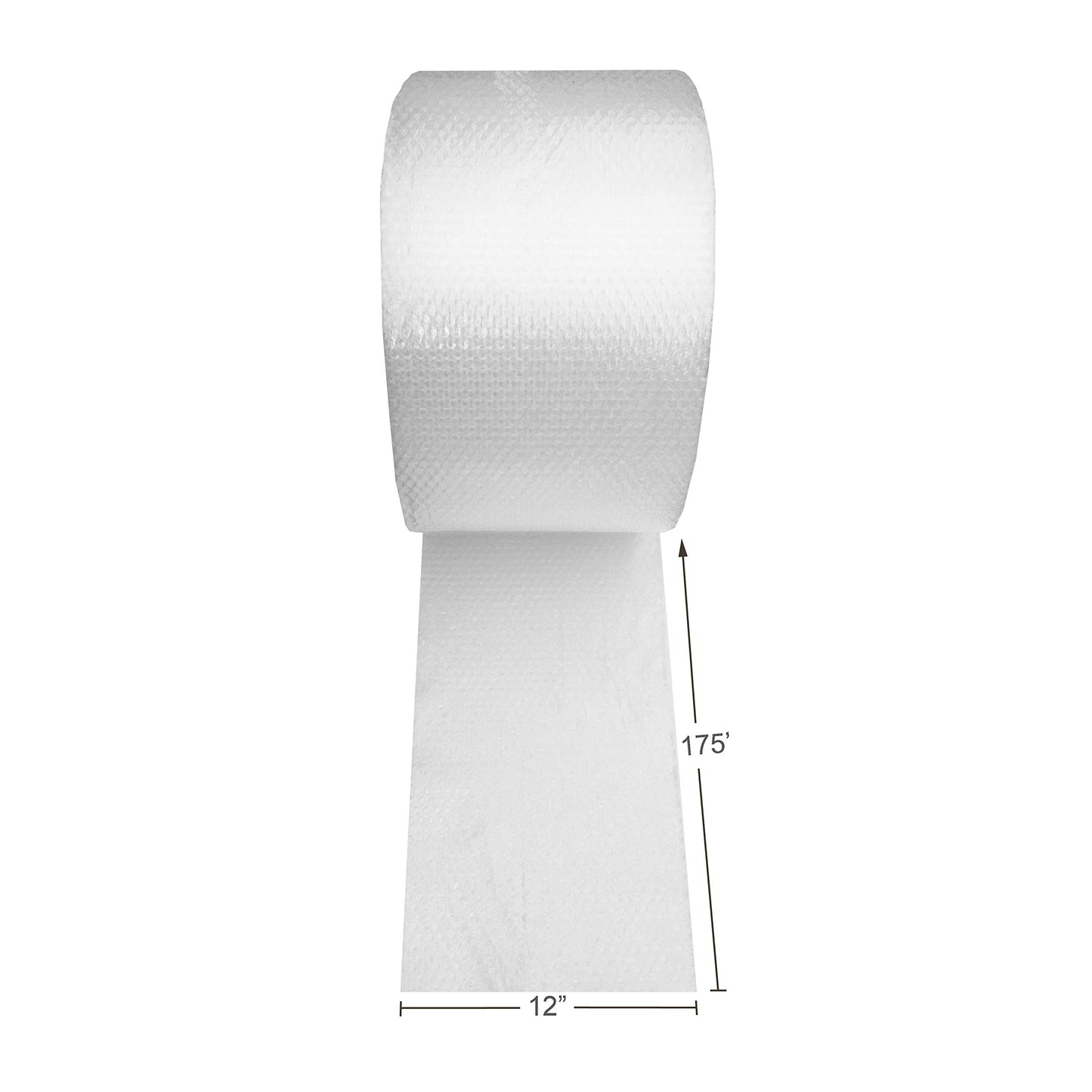 Amazon Basics Bubble Wrap for Moving, Packing, Shipping and Storage, Perforated Protective Cushioning for Fragile Items, 12-inch x 175-ft Long Roll