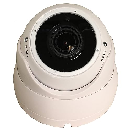 101AV 1080P True Full-HD Security Dome Camera 2.8-12mm Variable Focus Lens 2.4Megapixel STARVIS Image Sensor IR in/Outdoor OSD UTC works w/ 1080P TVI