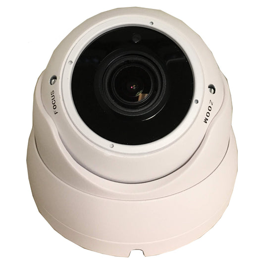 101AV 1080P True Full-HD Security Dome Camera 2.8-12mm Variable Focus Lens 2.4Megapixel STARVIS Image Sensor IR in/Outdoor OSD UTC works w/ 1080P TVI