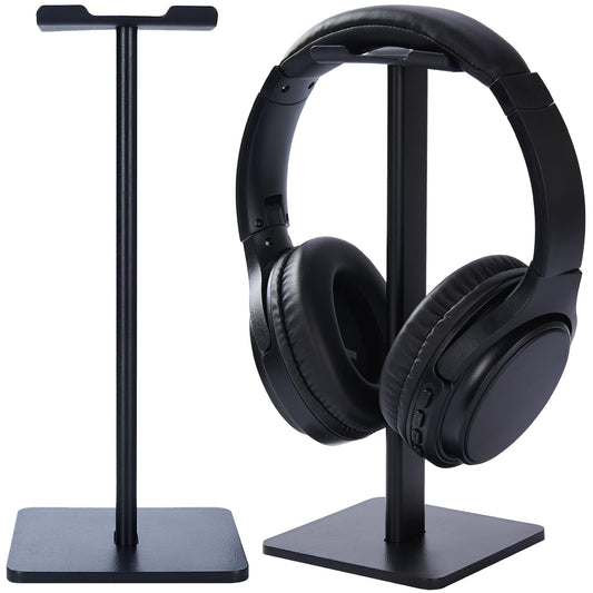 Headphone Stand for Desk - U Shaped Universal Headset Holder with Flexible Headrest, Sturdy Gaming Headphone Holder for Desk, Anti-Slip Base Headset