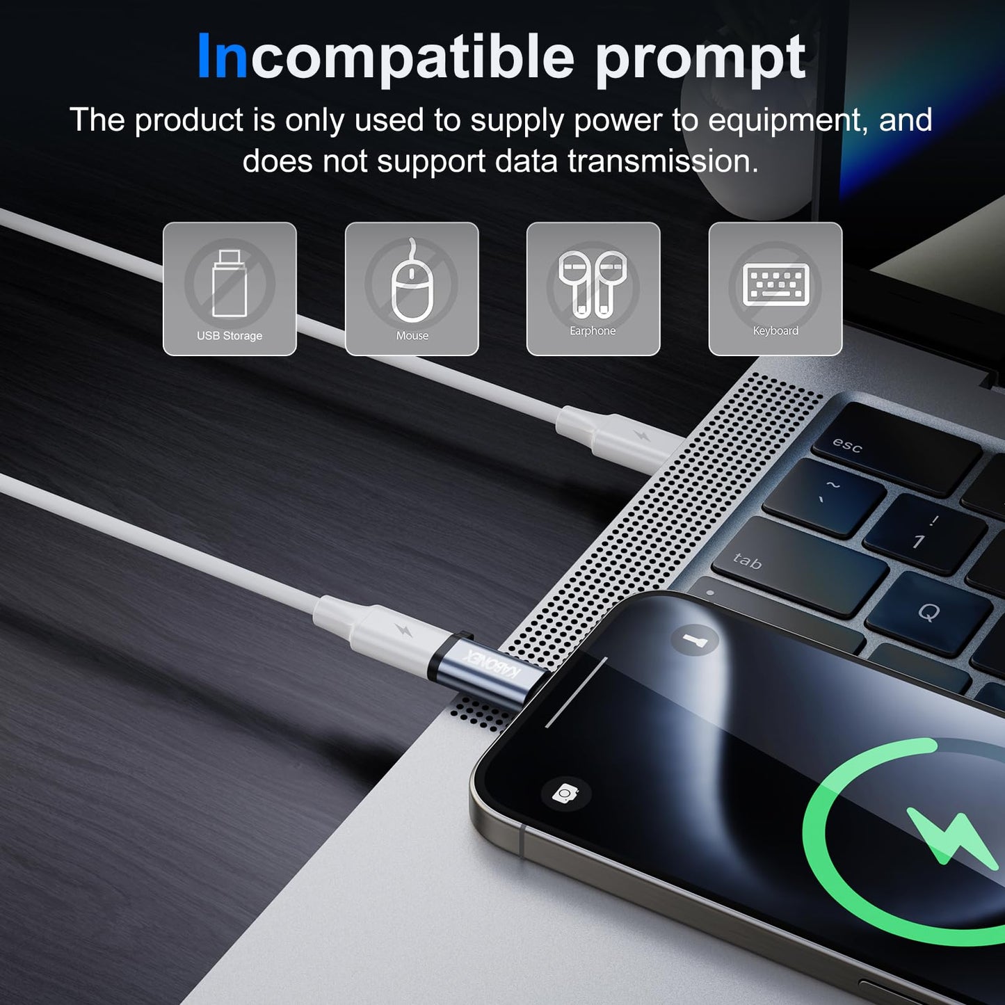 [Apple MFi Certified] USB C to Lightning Adapter | 36W PD Fast Charging | Compatible with iPhone 14/13/12/11/X/8/7/6/5S/Se Series, iPad Pro, iPod…