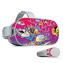MightySkins Skin Compatible with Oculus Go Mobile VR - Coral Garden | Protective, Durable, and Unique Vinyl Decal wrap Cover | Easy to Apply, Remove