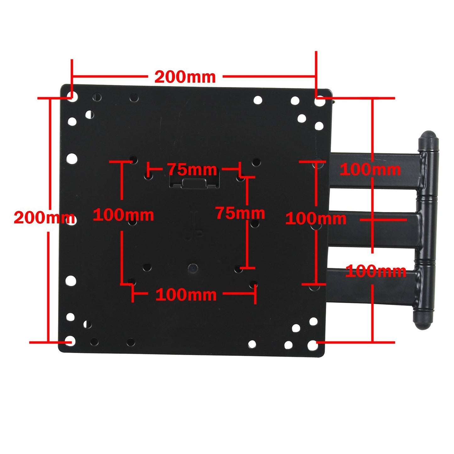 VideoSecu Articulating TV Wall Mount Bracket for Vizio 28" 29" 32" E291-A1 E320-A1 E320i-A0 E390i-A1 E291i-A1 E320i-A2 M321i-A2 E370-A0 E390-A1