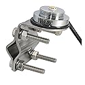Tram Stainless Steel NMO Mirror Mount Double Groove w/17ft Cable and PL-259
