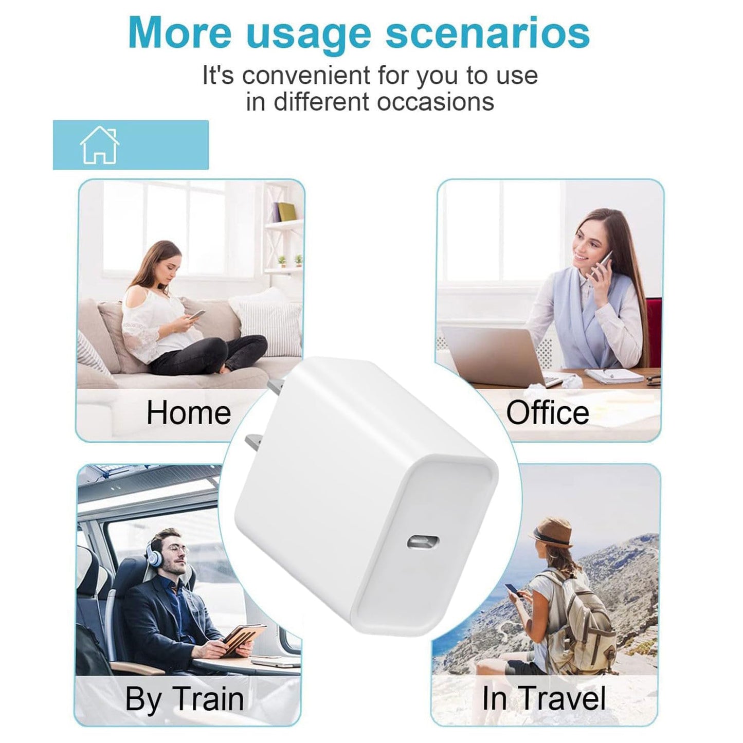 i Phone 17 Charger Fast Charging?USB c Charger?wall Charger with 6ft USB to USB Cables,Compatible with iPhone17/17 Air/17 Pro/17 Pro Max/16/16 Plus/16