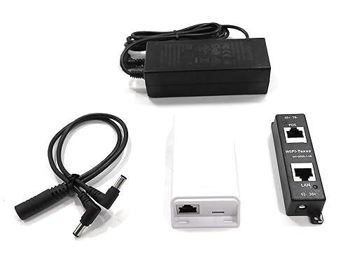 PoE Texas PoE to USB-C Power & Separate Data Delivery Kit - USB Type C Power Delivery Kit with Max Output of 41 Watts, Compatible with Dell, HP
