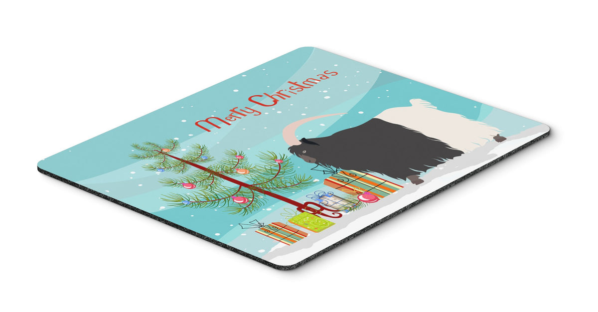 Caroline's Treasures BB9254MP Welsh Black-Necked Goat Christmas Mouse Pad, Hot Pad or Trivet, Large, Multicolor