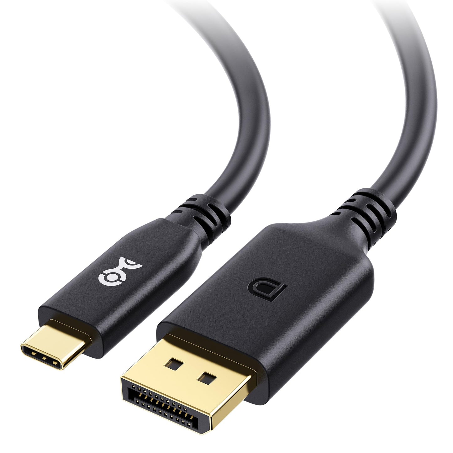 Cable Matters [VESA Certified] 40Gbps Unidirectional USB C to DisplayPort 2.1 Cable - 6.6ft, Supports DP40, 8K@120Hz / 4K@480Hz (Thunderbolt 4