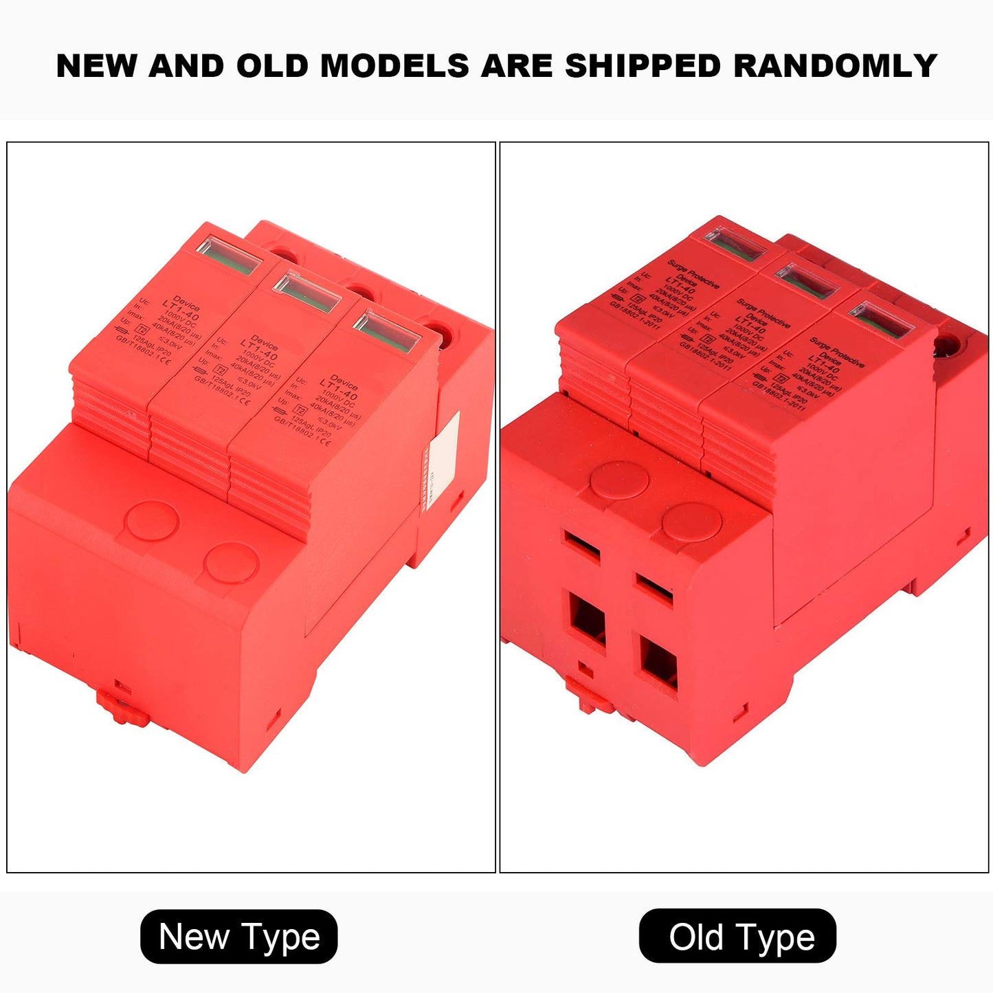 YWBL-WH DC Power Protector, 3P 3.0KV House Protective Arrester Device for (3p40ka)