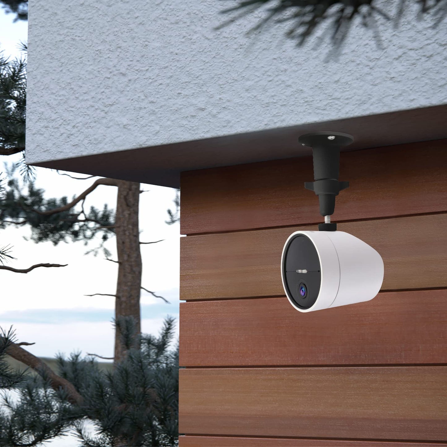 UYODM 2 Pack Wall Mount Holder for SimpliSafe Outdoor Security Camera, 360°Rotation Security Bracket with 1/4 Screw Thread, Camera Not Included