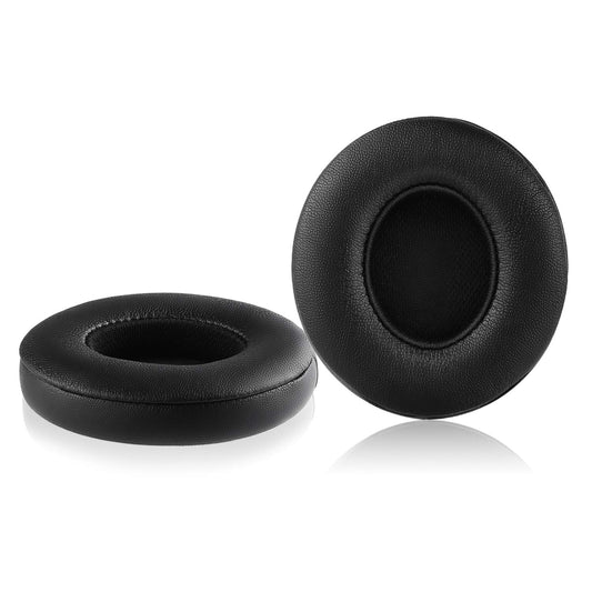 Solo 2 Wired Replacement Earpads - JARMOR Protein Leather & Memory Foam Ear Cushion Pads for Beats Solo2 Wired On-Ear Headphones by Dr. Dre ONLY (NOT
