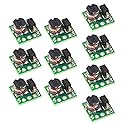 AITRIP 10PCS DC-DC Boost Converter Module, 0.9-5V to 5V Step Up Power Module Voltage Boost Converter Board