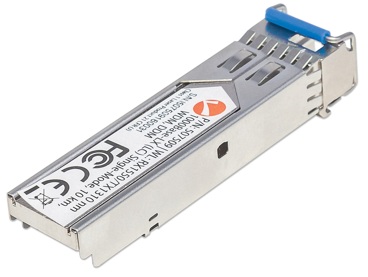 Intellinet Gigabit WDM Bi-Directional SFP Module, 1550/1310 nm LC