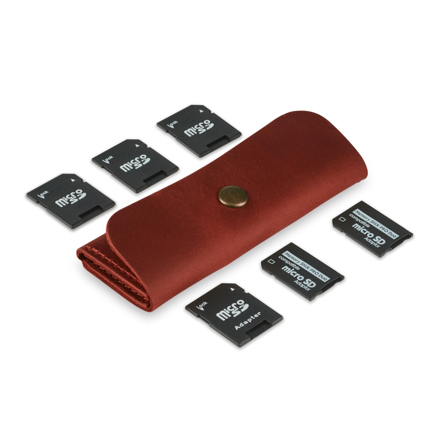 Leather SD Card case
