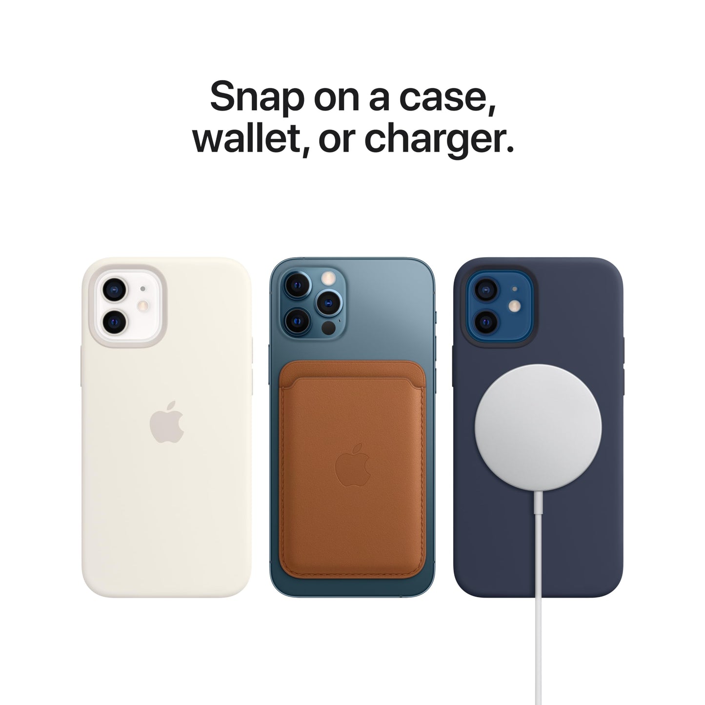 Apple iPhone 12 and iPhone 12 Pro Silicone Case with Magsafe - Cantaloupe
