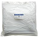 1000 pcs 6 inch Cable Zip Ties Heavy Duty, Premium Plastic Wire Ties with 18 LBS Tensile Strength, UV Resistant Cable Ties, Self-Locking White Nylon