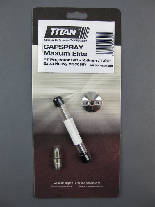 Titan CAPSpray 0524298 or 524298#7 Projector Set - OEM