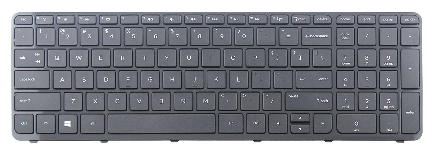 New US Black Laptop Keyboard for HP 15-f Series Part Numbers:776778-001 749022-001 747140-001