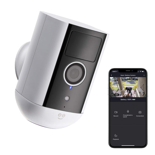 Geeni Freebird 2K Wireless Security Camera, Battery-Powered Outdoor Camera with Magnetic Mount, Smart Motion Detection, Night Vision, Waterproof