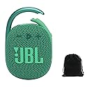JBL Clip 4 Portable Bluetooth Speaker - IP67 Waterproof, Dustproof, 10 Hours Playtime, Integrated Carabiner, Ultra-Portable Design, Bold Style, Rich