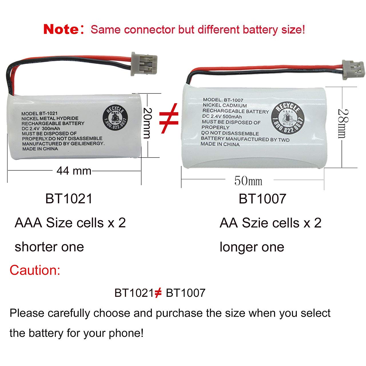 GEILIENERGY BT-1021 BBTG0798001 Compatible with Uniden BT-1021 BT-1025 BT1021 BT-1008 BT-1016 Cordless Handset Phone Rechargeable Battery (3-Pack)