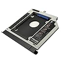 Nimitz 2nd HDD SSD Hard Drive Caddy Compatible with Lenovo Ideapad 310 510 with Bezel/Bracket