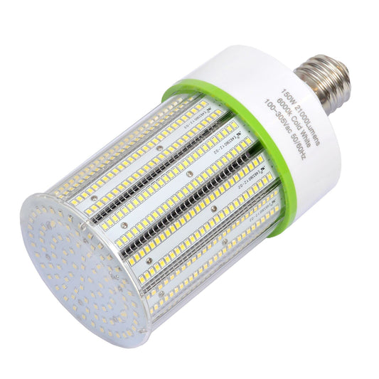 BMXKPO 150W LED Corn Lights,E39 Mogul Base Led Bulb 5000K Daylight Commercial Grade Corn Light Bulbs for Warehouse Parking Lots High Bay Street Light
