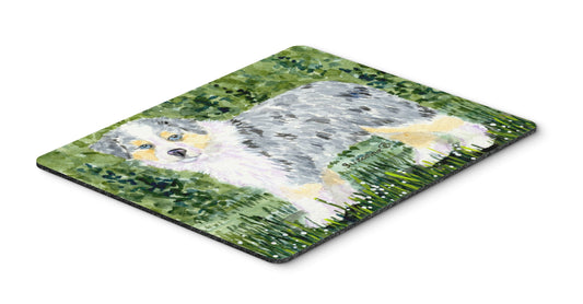 Caroline's Treasures SS8846MP "Australian Shepherd Mouse Pad, Hot Pad or Trivet" for Home Office Gaming Working Computers Laptop Mouse Mat,Washable