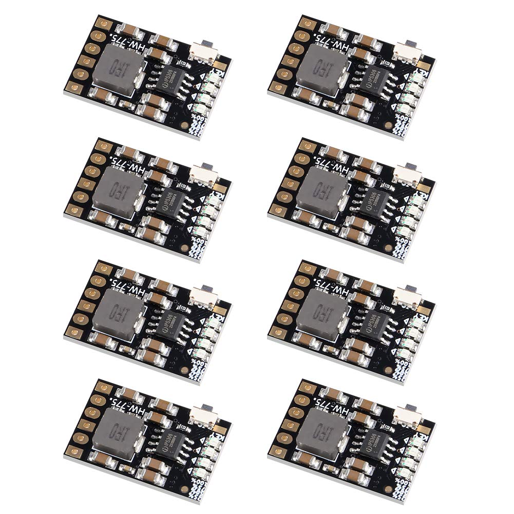 8PCS 2A 5V Charge Discharge Integrated Module 3.7V 4.2V for 18650 Lithium Battery Charging Boost Mobile Power Supply Charge and Discharge Protection…